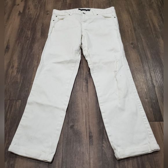 Calvin Klein Jeans Distressed Skinny Jeans - Picture 2 of 6